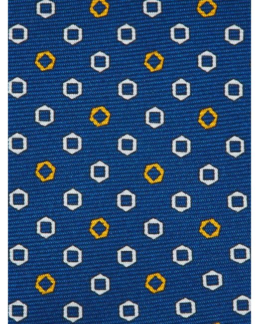 Cravatta di Santa Eulalia in Blue da Uomo