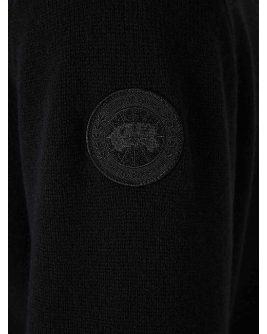 Canada Goose Black Matawin Sweater for men