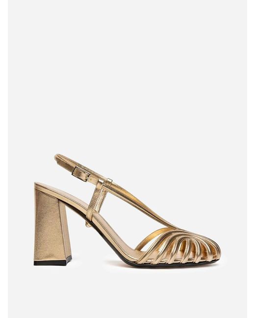 ALEVI Natural Marta 090 Block Sandals