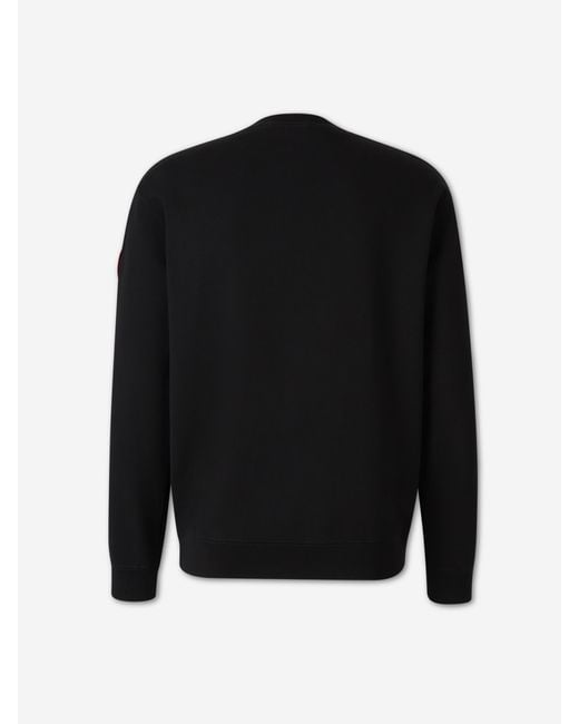 Canada Goose Black Loon Arctic Sweatshirt for men