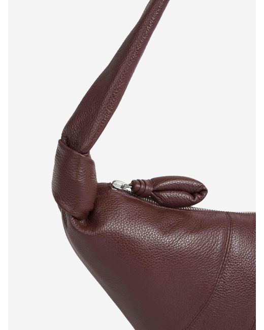 Borsa A Spalla Croissant di Lemaire in Brown