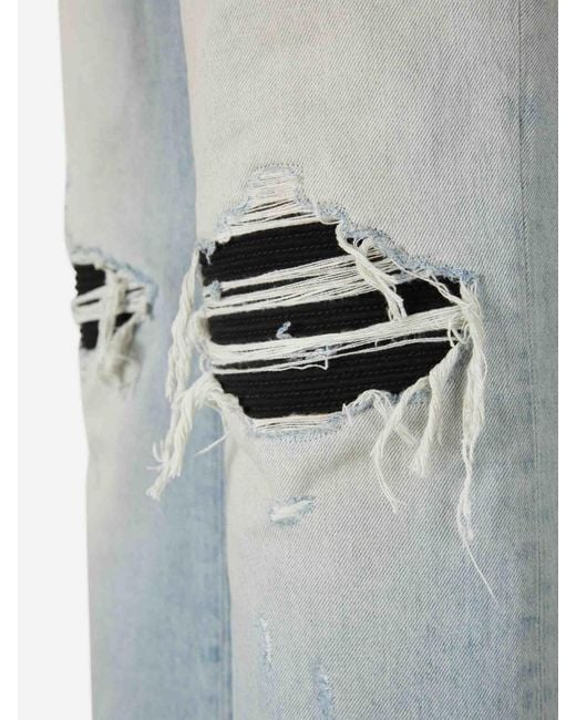 Amiri Blue Straight Flare Jeans for men