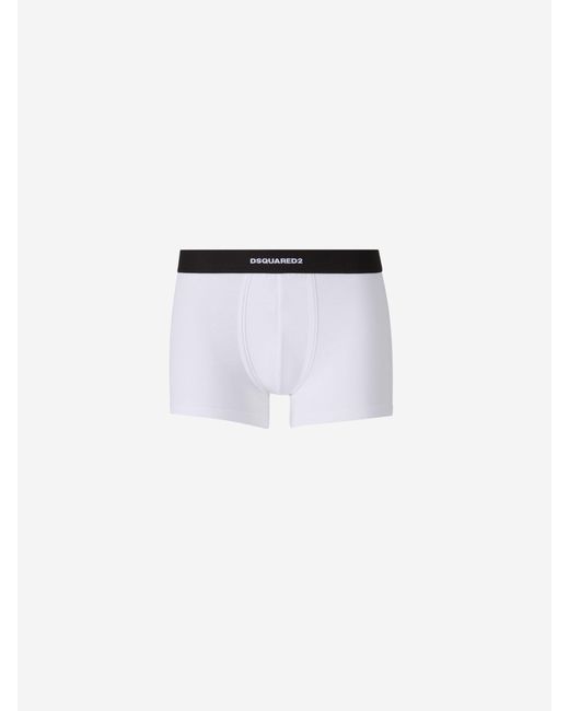 DSquared² Black Cotton Boxer Pack for men