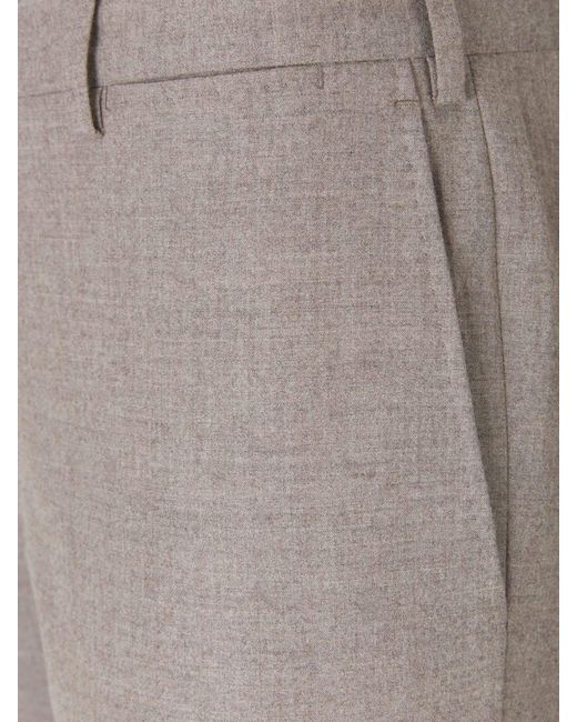 Marco Pescarolo Gray Cashmere Dressy Pants for men