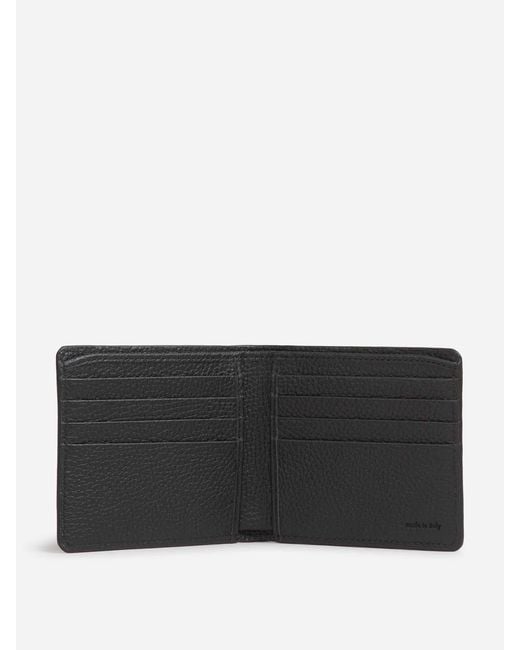 Brioni Black Leather Wallet for men