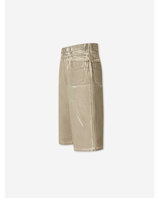 Bermudas Rectas Acne de hombre de color Natural