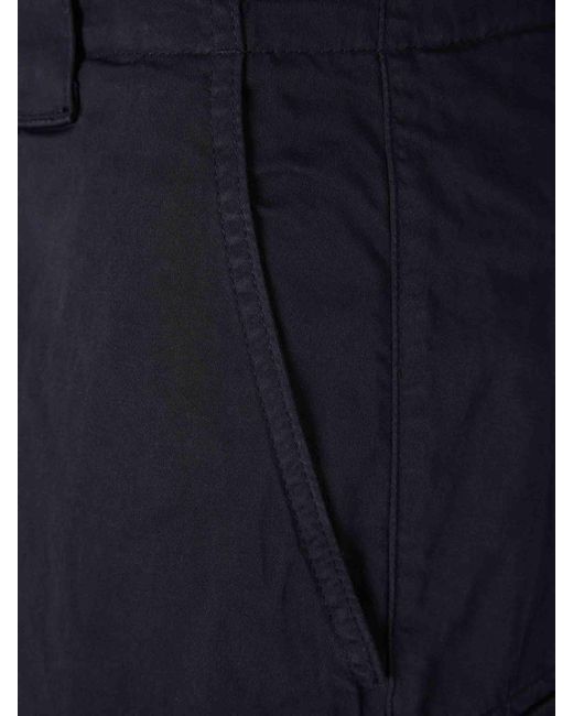 C P Company Blue Slim Cargo Pants for men