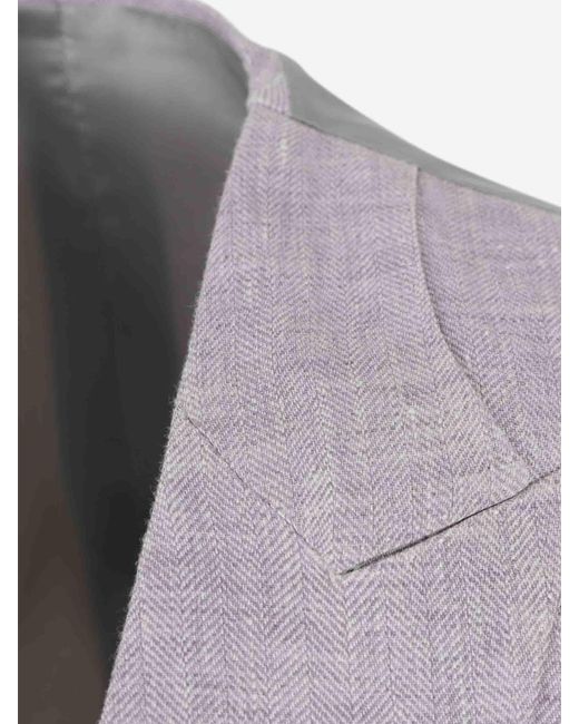 Santa Eulalia Multicolor Classic Crossed Vest for men