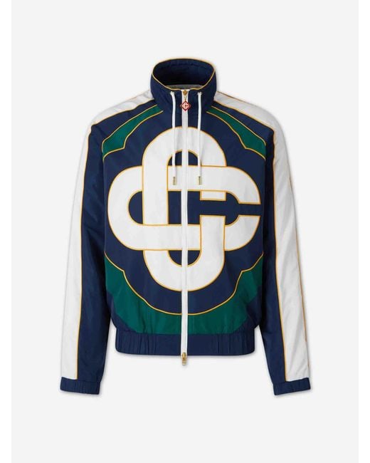 Casablanca Blue Logo Sports Jacket for men