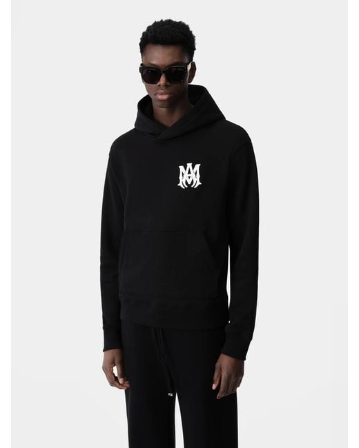 Amiri Black Logo Hoodie for men