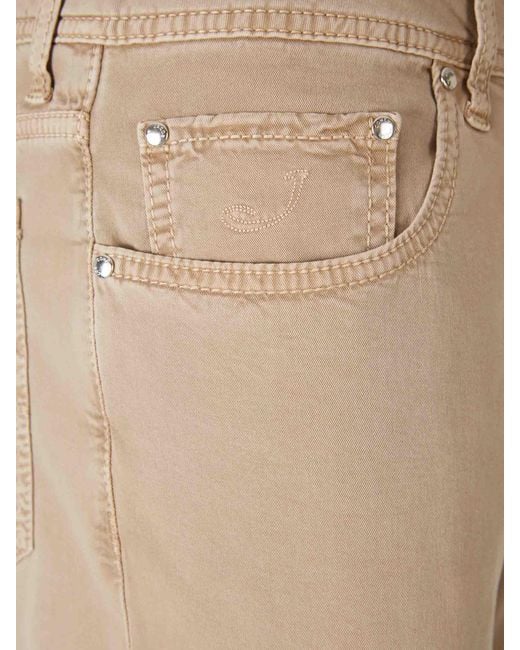 Jeans Slim Jacob Cohen de hombre de color Natural