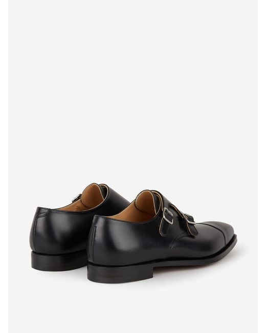 Crockett and Jones Black Zapatos Lowdes for men