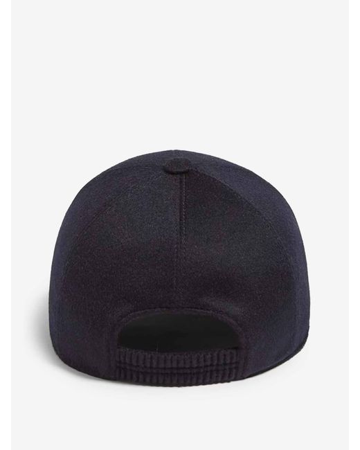 Gorra Oasi Cashmere Zegna de hombre de color Blue