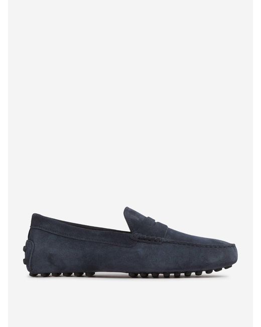 Tod's Blue Gommino Loafers for men