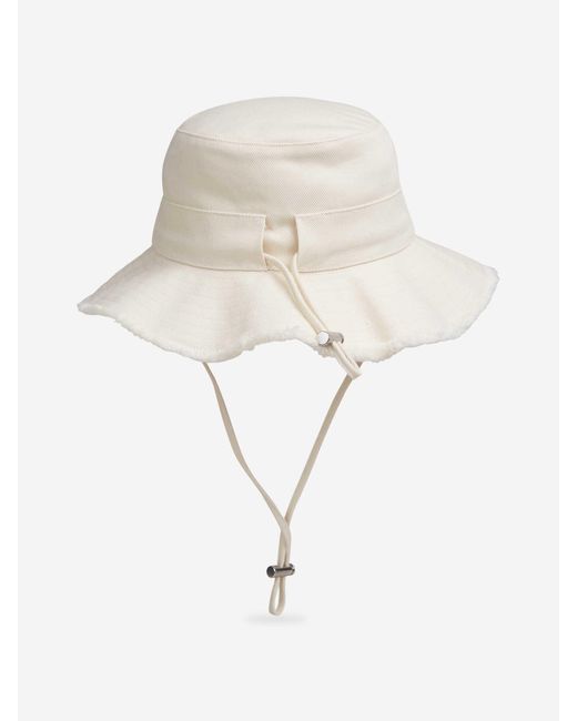 Jacquemus Natural Le Bob Artichout Hat for men