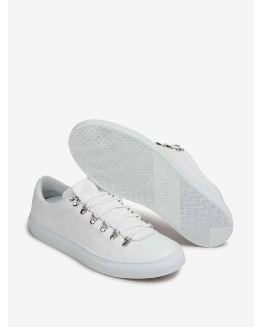 Diemme White Marostica Low Sneakers for men
