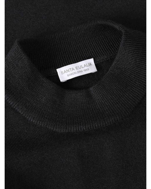 Pull Col Montant Santa Eulalia pour homme en coloris Blue