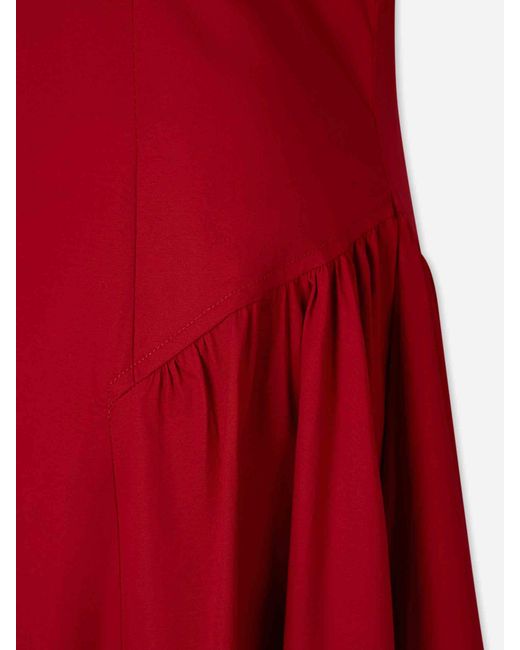 Staud Red Gwen Dress
