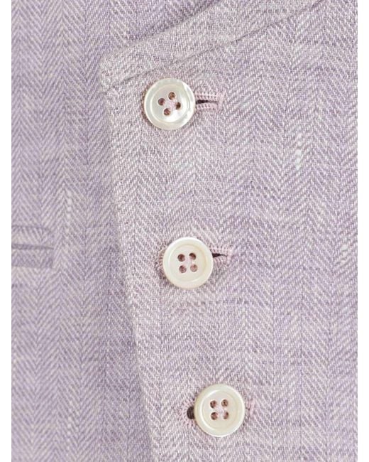 Santa Eulalia Multicolor Classic Crossed Vest for men