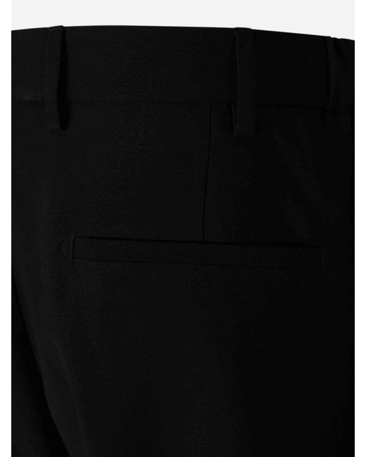 Berwich Black Lucano Elax Trousers for men
