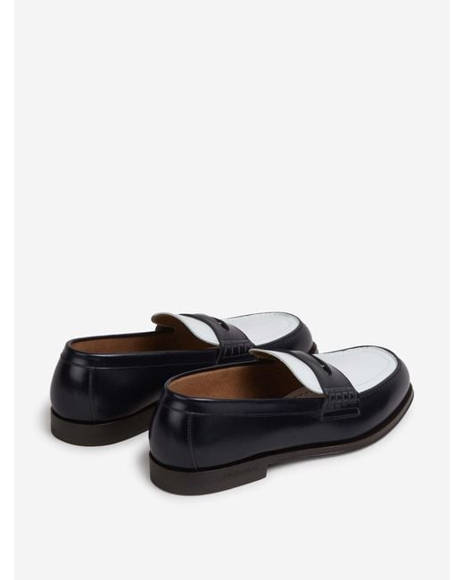 DSquared² White Neoclassic Loafers for men