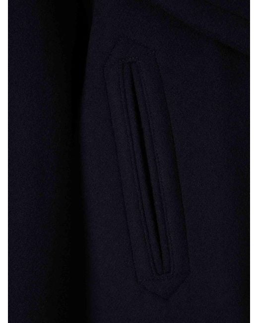Altuzarra Blue Short Wool Coat