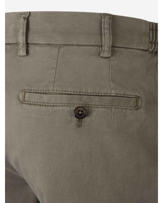 Santa Eulalia Gray Straight Bermuda Shorts for men