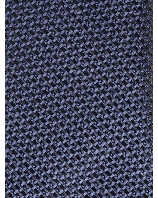 Tom Ford Blue Textured Tie for men
