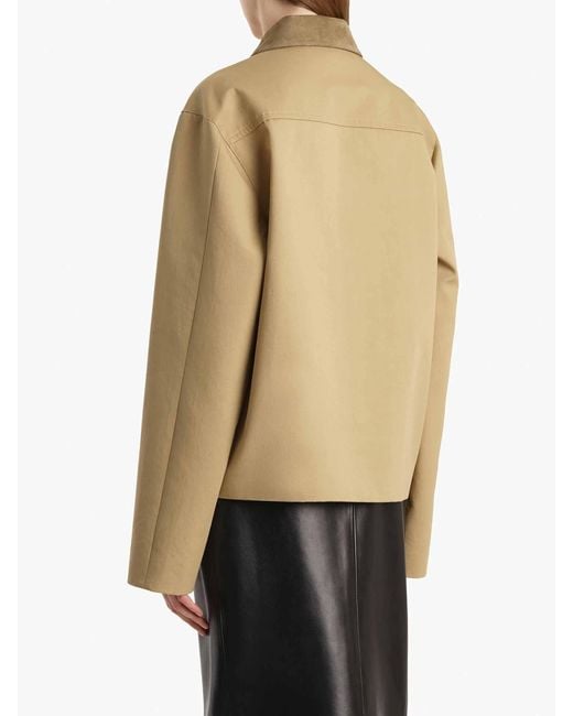 Khaite Natural Wyatt Short Jacket