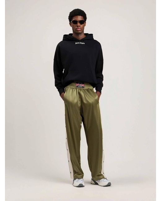 Palm Angels Black Hoodie for men