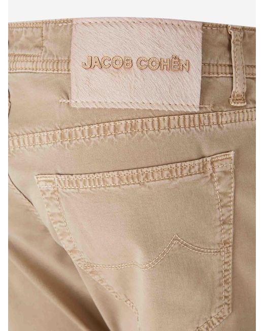 Jeans Slim Jacob Cohen de hombre de color Natural