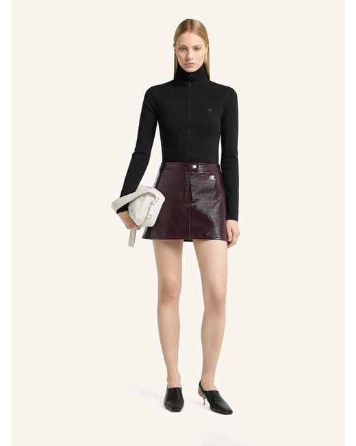 Courreges Multicolor Skirt Reissue Vinyl