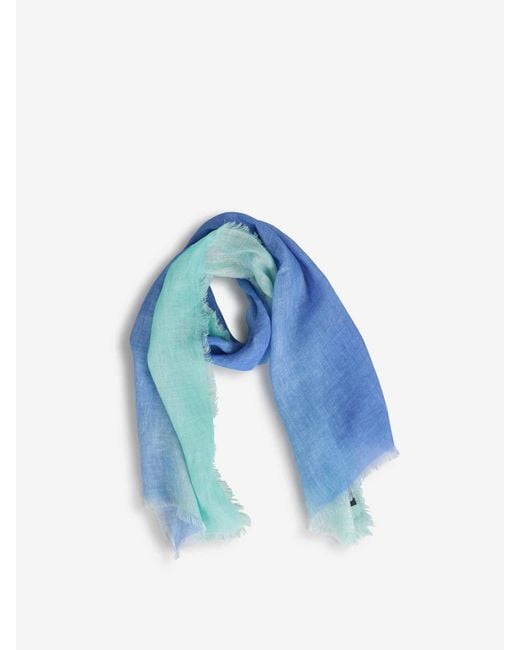 CASHÀ Blue Magnolia Scarf