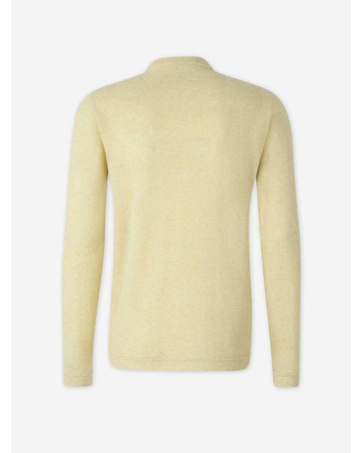 The Row Yellow Crew Neck Sweater for men