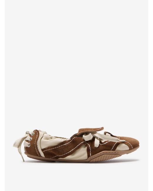 Acne Brown Wildleder-Sneaker