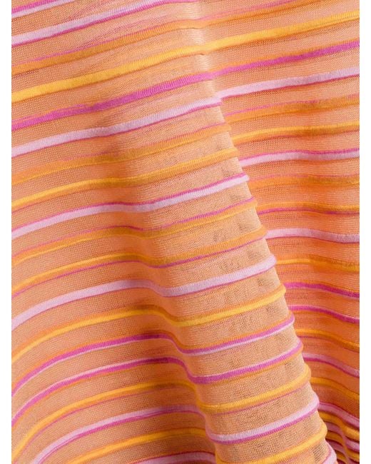 Jonathan Simkhai Pink Sullivan Midi Skirt