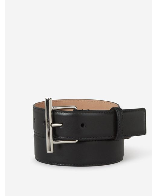 Cintura di Alexander McQueen in Black da Uomo