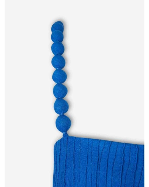 Robe Maxi Un Ritmo ANDRES OTALORA en coloris Blue