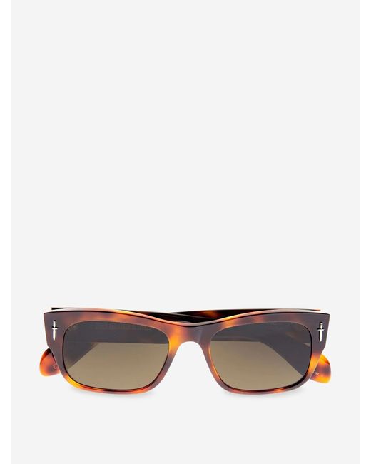 Cutler & Gross Multicolor Dagger Rectangular Glasses for men
