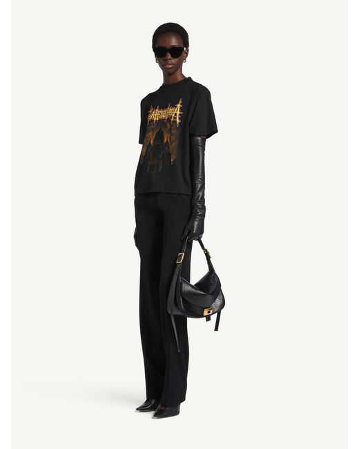 Balenciaga Black Sacré Cœur T-Shirt