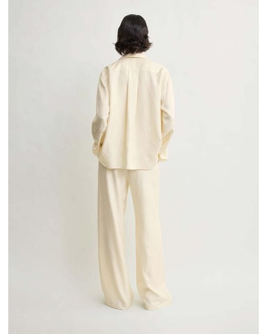 Totême White Monogram Shirt