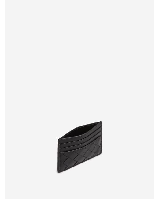 Bottega Veneta White Intrecciato Card Holder