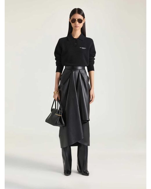 Jersey Cuello Polo Givenchy de color Black