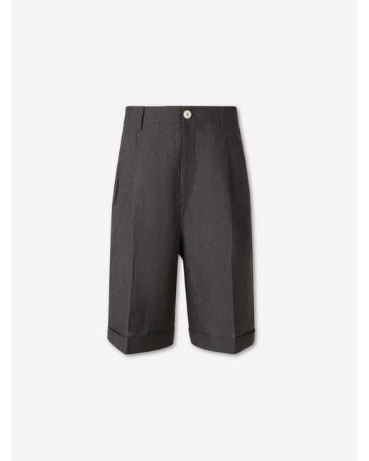 Bermudas Plisada Jacquemus de hombre de color Gray