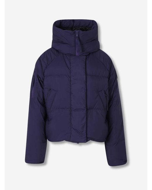Canada Goose Blue Technical Short Down Jacket