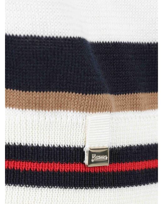 Herno White Cotton Knit T-Shirt