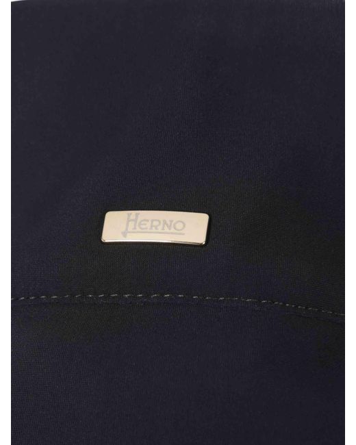 Abrigo Técnico Botones Herno de color Blue