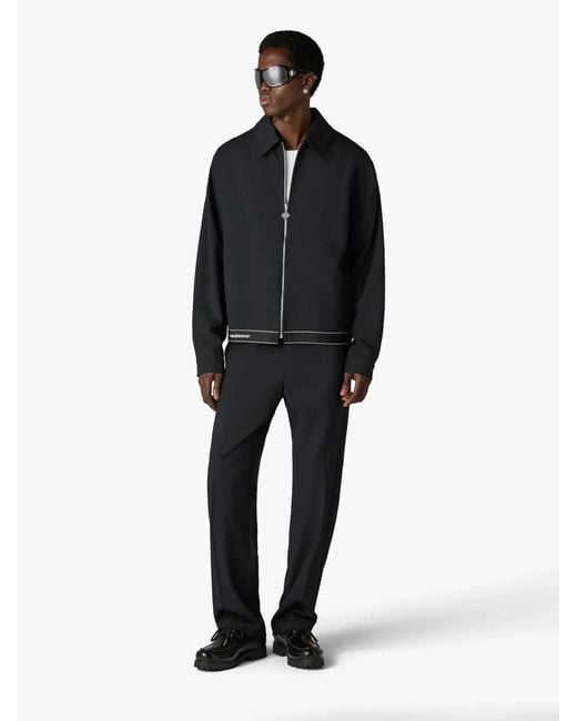 Casablanca Black Tailored Sports Jacket for men
