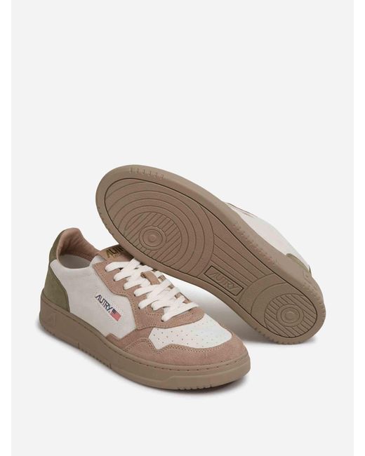 Autry Brown Medalist Low Sports Shoes for men