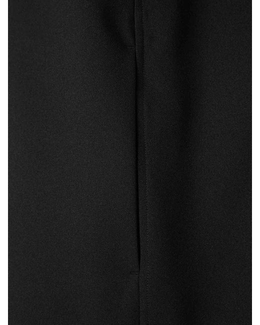 Jil Sander Black Straight Plain Jacket for men